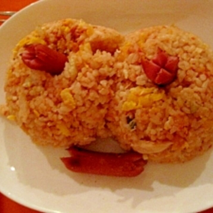 炊飯器で簡単チキンライス